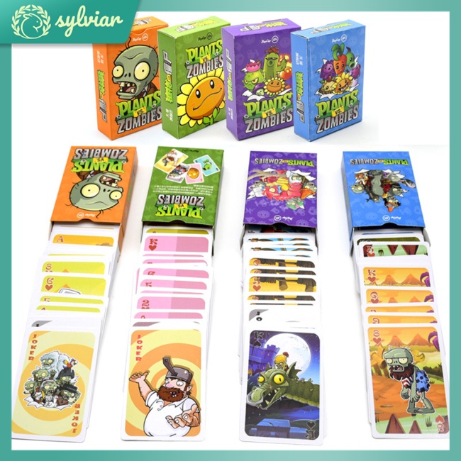 [sylviar] Cây Vs. Bộ Sưu Tập Thẻ Bài Trò Chơi Peripheral Zombies Vui Nhộn Độc Đáo