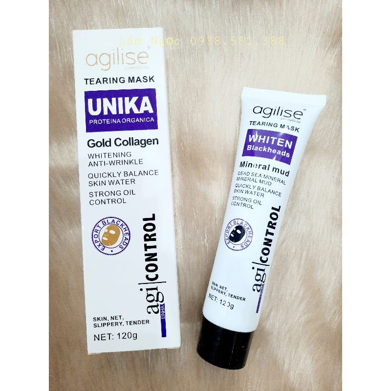 Mặt nạ lột mụn AGILISE UNIKA Than hoạt tính