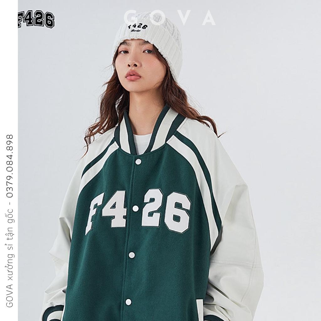 Áo Khoác Dù F426 2 Lớp Form Rộng Nam Nữ Unisex, Áo Gió Bomber Chống Nắng Ulzzang GOVA