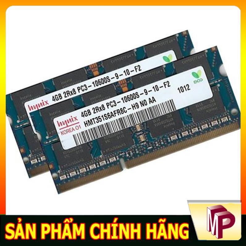 Ram Laptop 8GB 4GB DDR3 DDR3L Samsung Sk Hynix  Bus 1600 mhz bh 3 năm