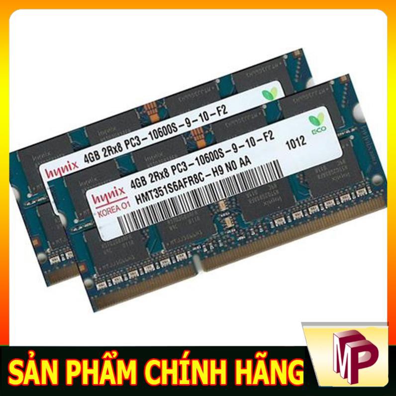 Ram Laptop 8GB 4GB DDR3 DDR3L Samsung Sk Hynix (PC3, PC3L) Bus 1600 mhz bh 3 năm