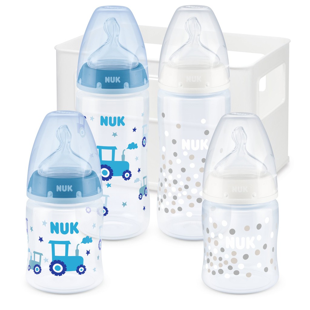 Bình sữa Nuk cổ rộng 150ml, 300ml