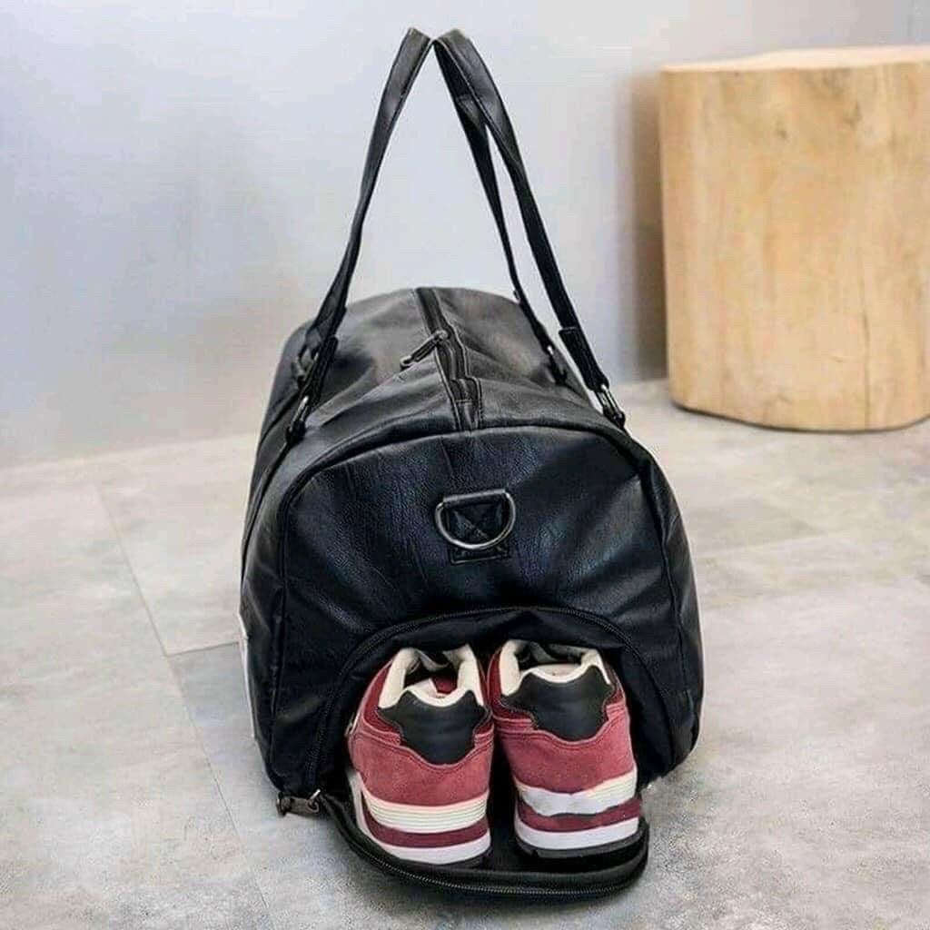 Túi Xách Du Lịch Da Size Lớn Thể Thao Da Cao Cấp Có Ngăn Đựng Giày Superbag 265