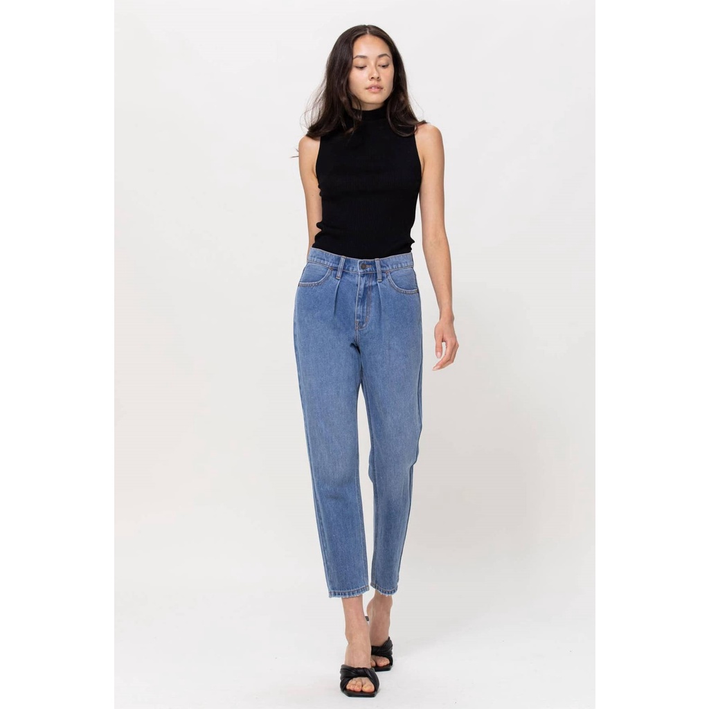 Quần Jean Cello Jean High Rise Slim Straight (Form Baggy)