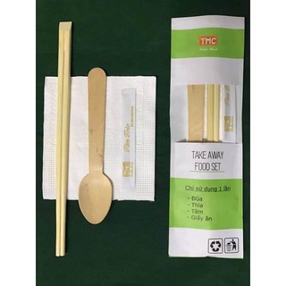 Dallm Set thìa nhựa dùng 1 lần hàng mẫu