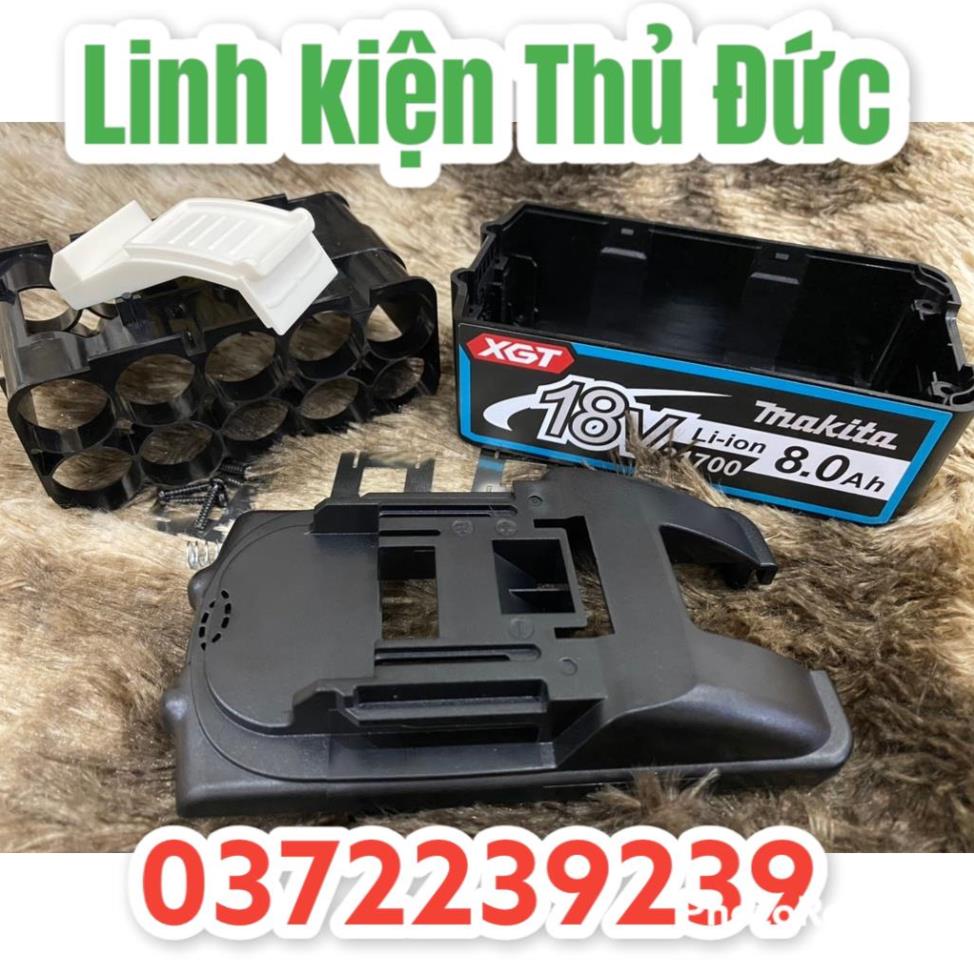 Lktd BN. Vỏ mạch Makita 5s-2p 18V 8AH cell 21700 , Led báo pin, nhận sạc zin và có tem đáy.