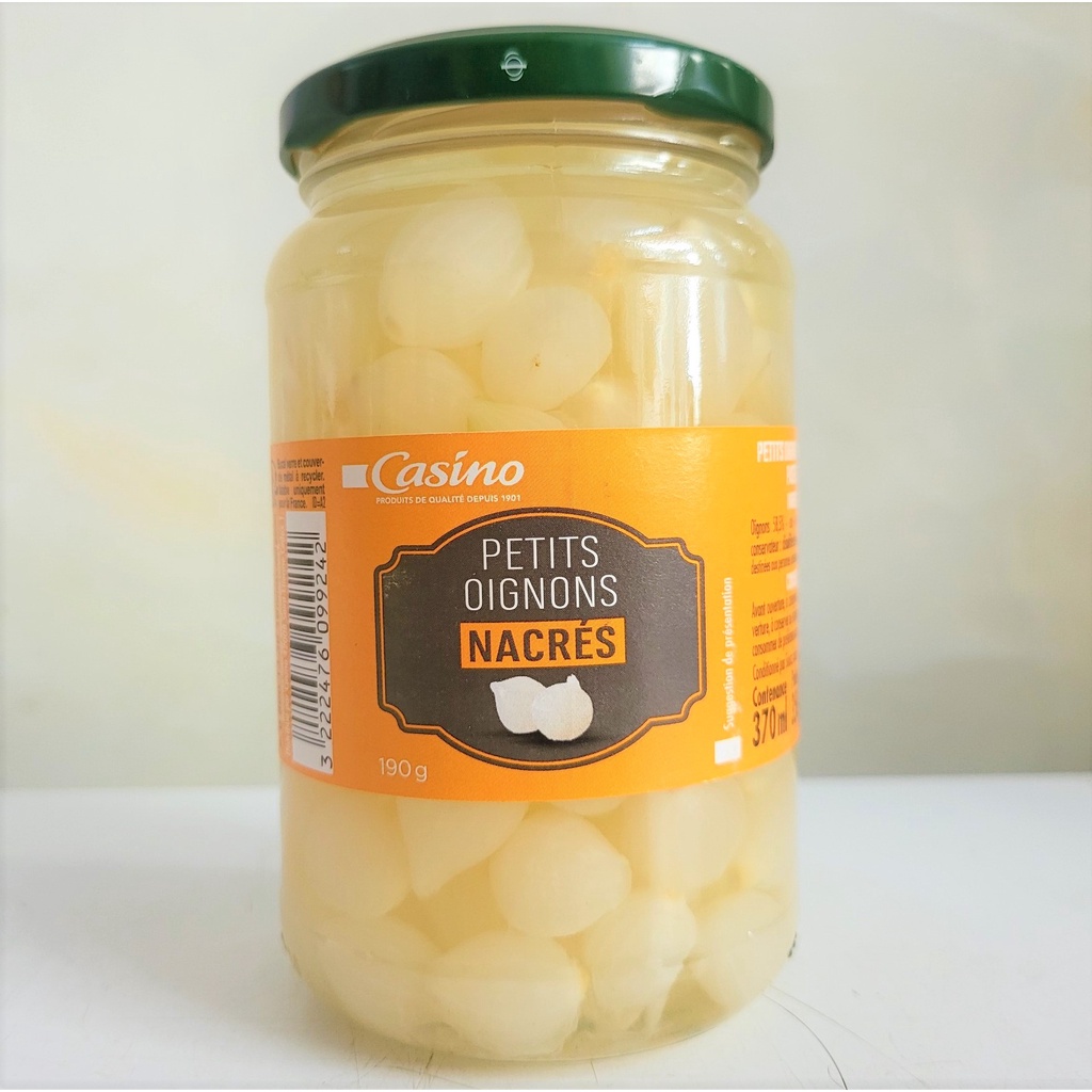 [Lọ 350g] CỦ HÀNH NHỎ NGÂM GIẤM [Belgium] CSN Onions Pickled