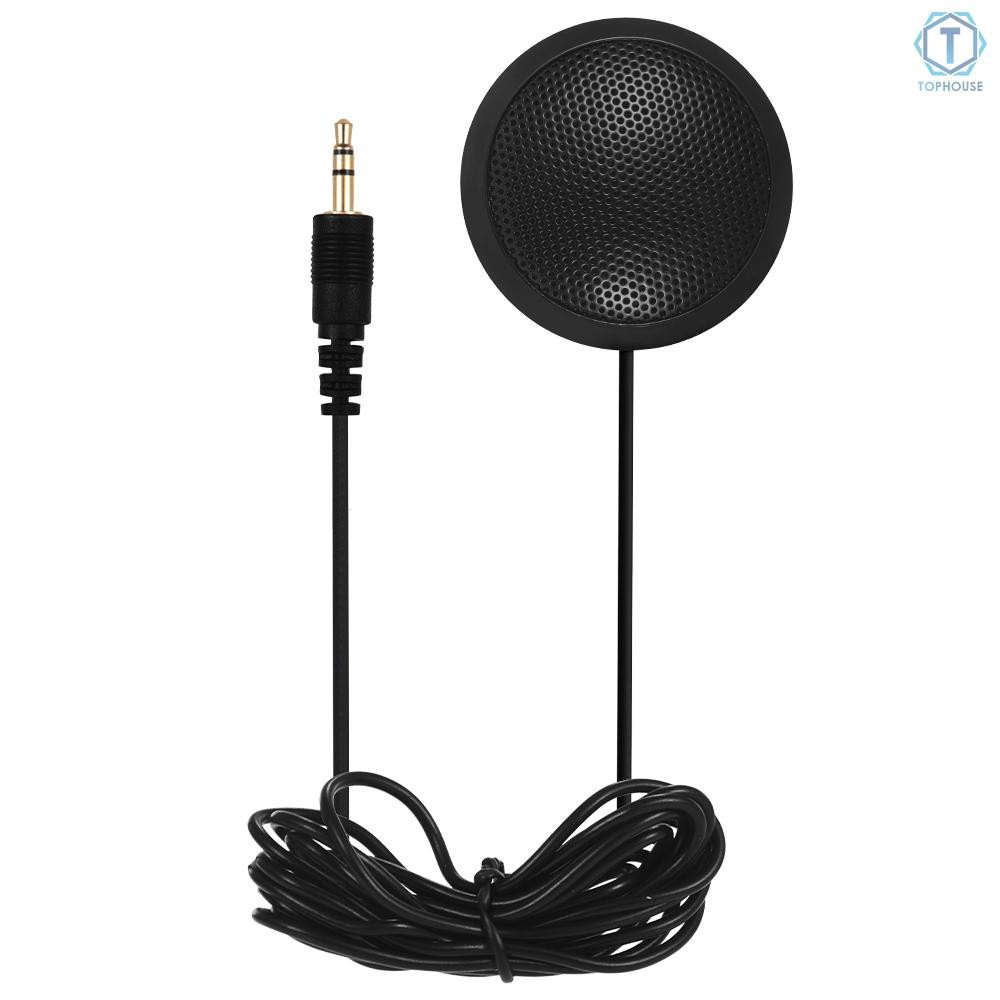 Micro để bàn đa hướng độ nhạy cao có giắc cắm 3.5mm dành cho máy tính bàn/bút ghi âm