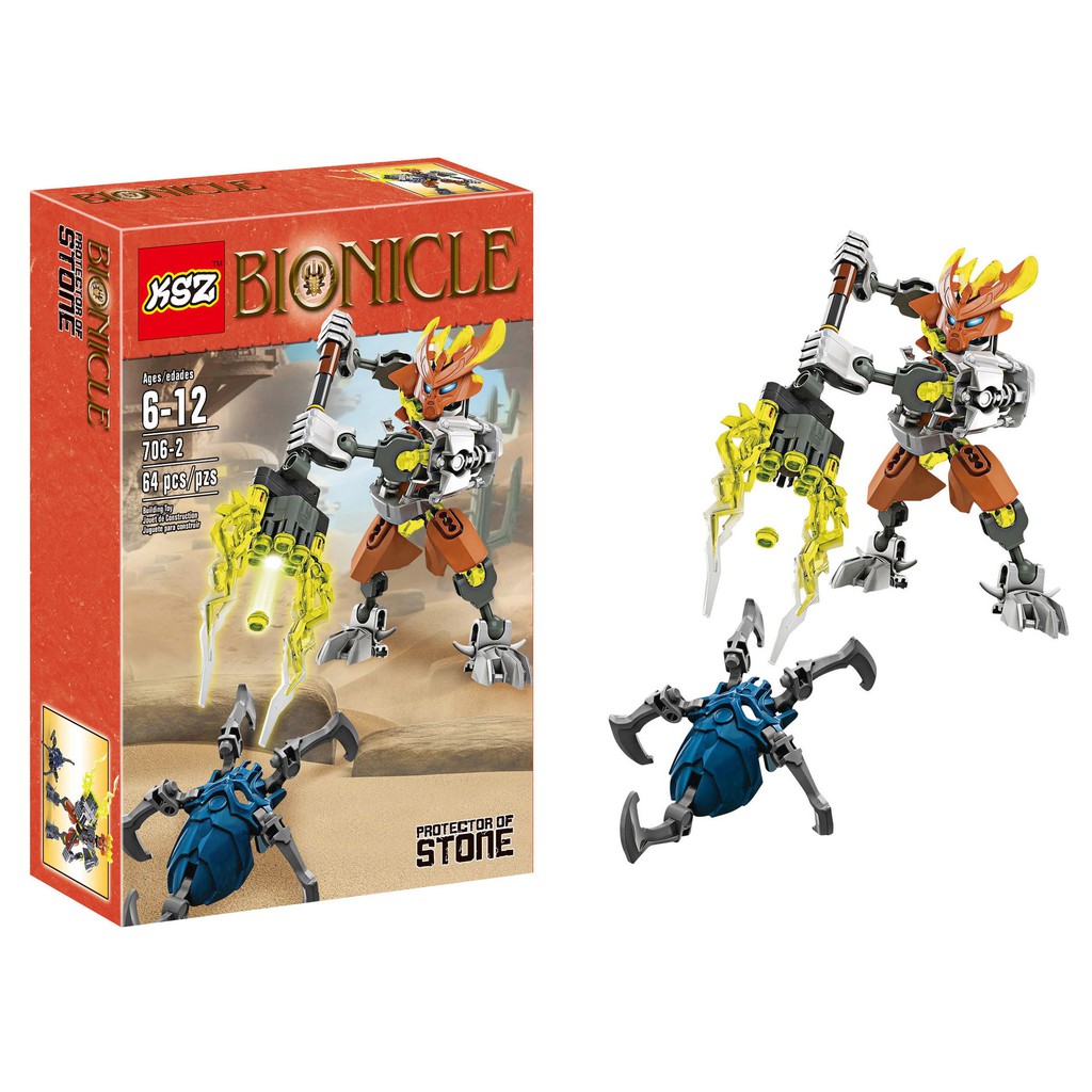 Mô hình lắp ráp Bionicle KSZ Protector of Stone 706-2