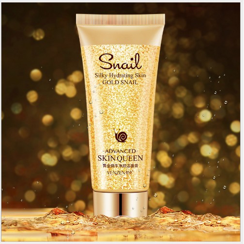 Sữa rửa mặt ốc sên và tinh chất vàng 24K - Dưỡng trắng da, giảm thâm nám tàn nhang | BigBuy360 - bigbuy360.vn