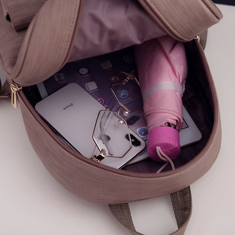 Balo nữ in chữ thời trang Hàn Quốc xinh xắn IELGY