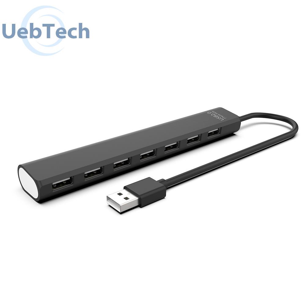 Hub chuyển đổi USB 2.0/ 3.0 chia 7 cổng tốc độ cao 5Gbps mở rộng