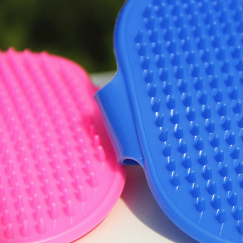 Bàn chải cao su chải lông cho thú cưng tiện dụng
