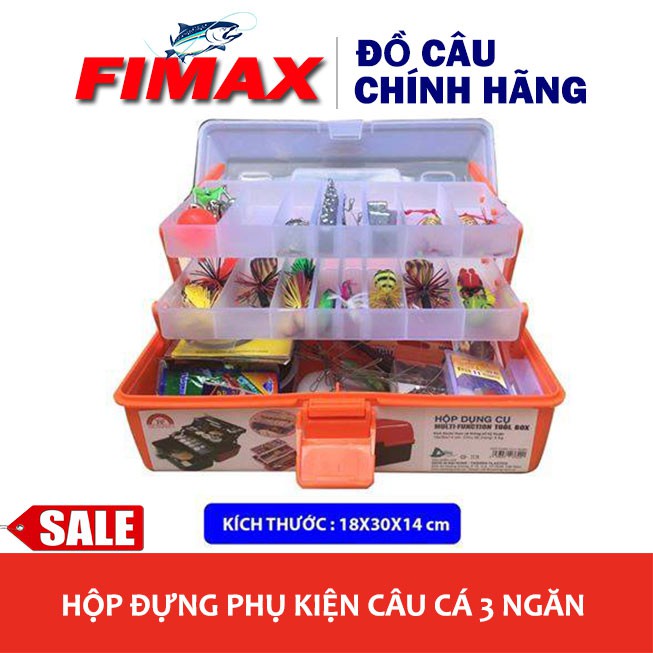 Hôp Đựng Dụng Cụ Câu Cá - Hộp Đựng Mồi Câu Cá Nhiều Ngăn Tiện Dụng