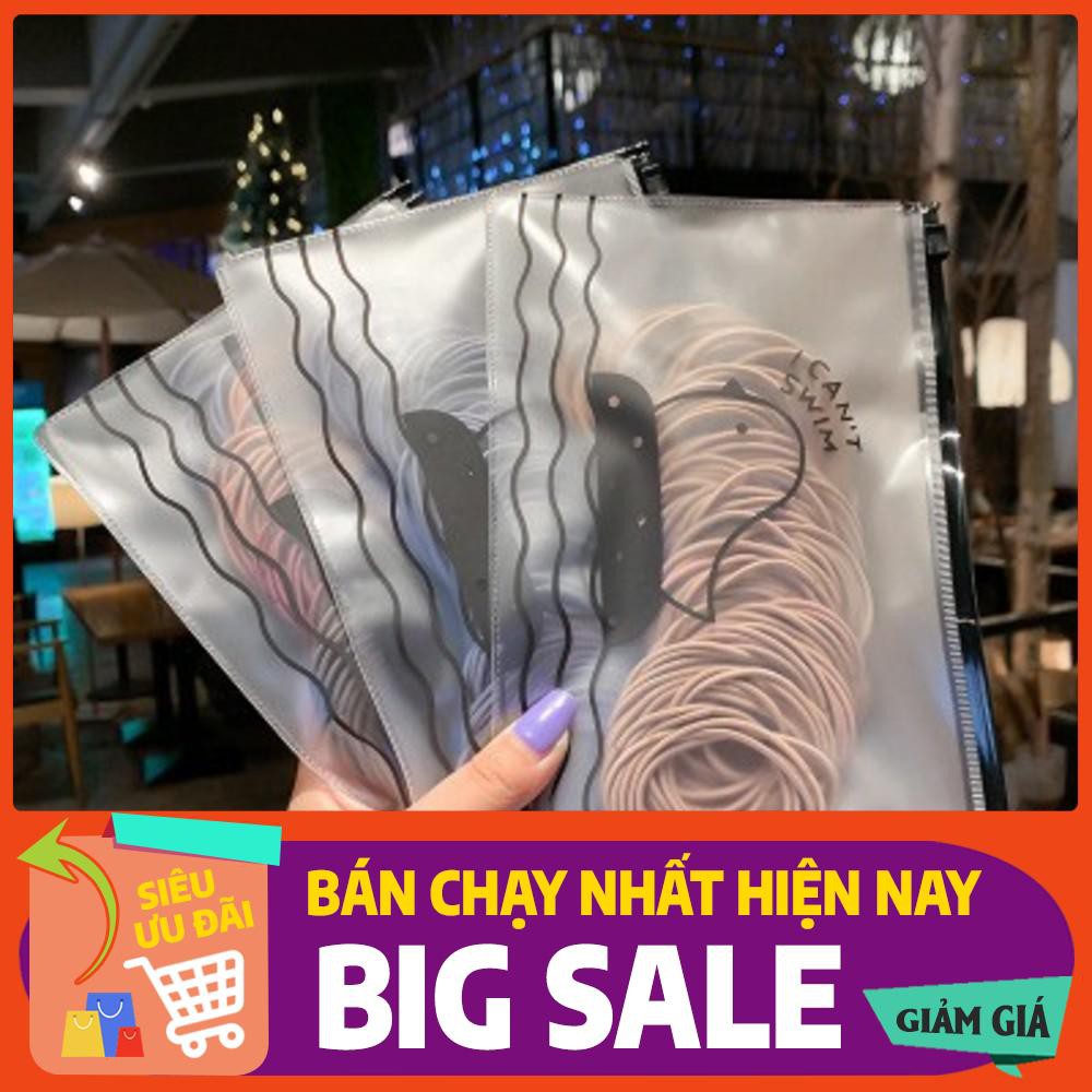 Gói 100 Dây Buộc Tóc Cho Mẹ Và Bé