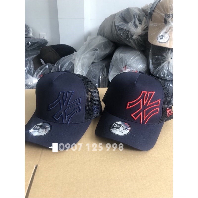 Nón kết phối lưới NY, nón cool ngầu.