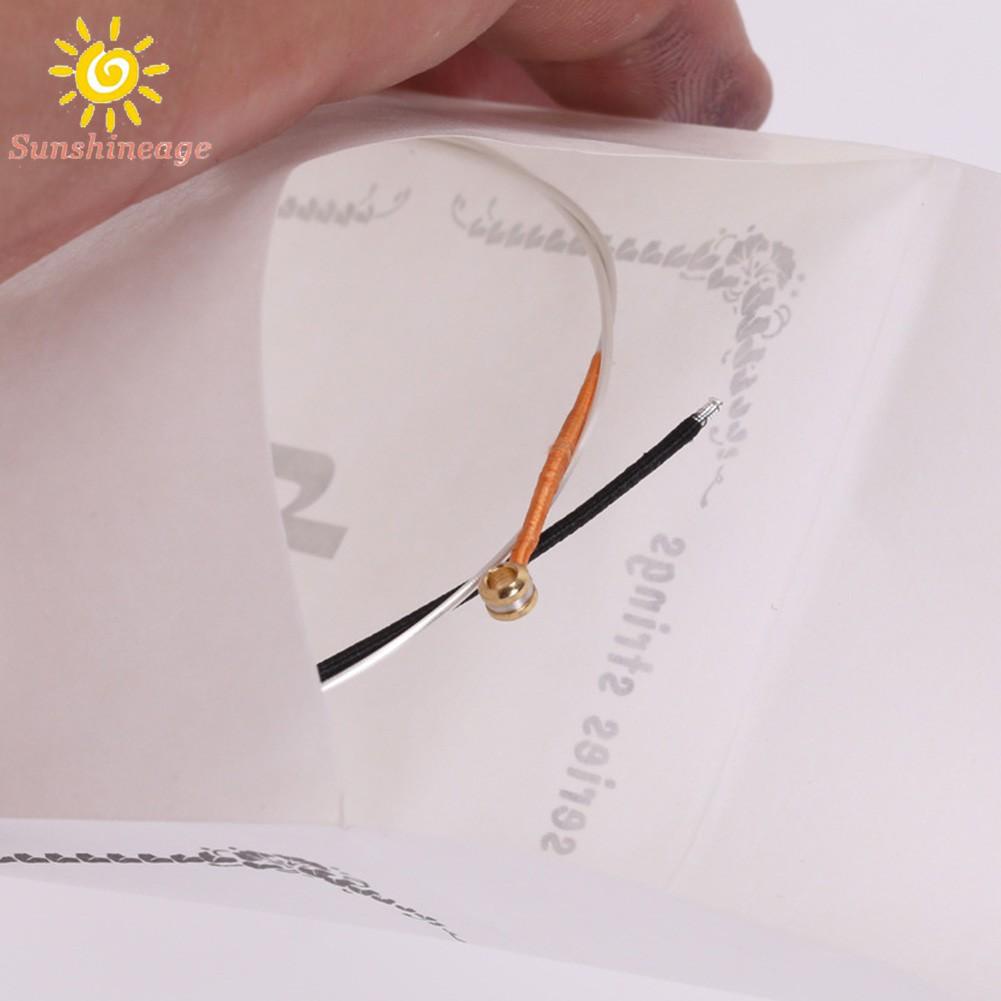 SUNAGE- ~Alice Pro Violin Strings EADG 4/4 Nylon Core Full Size Extra Single E String  readystock hot sale 2021 new【SUNAGE-HOT Fashion】