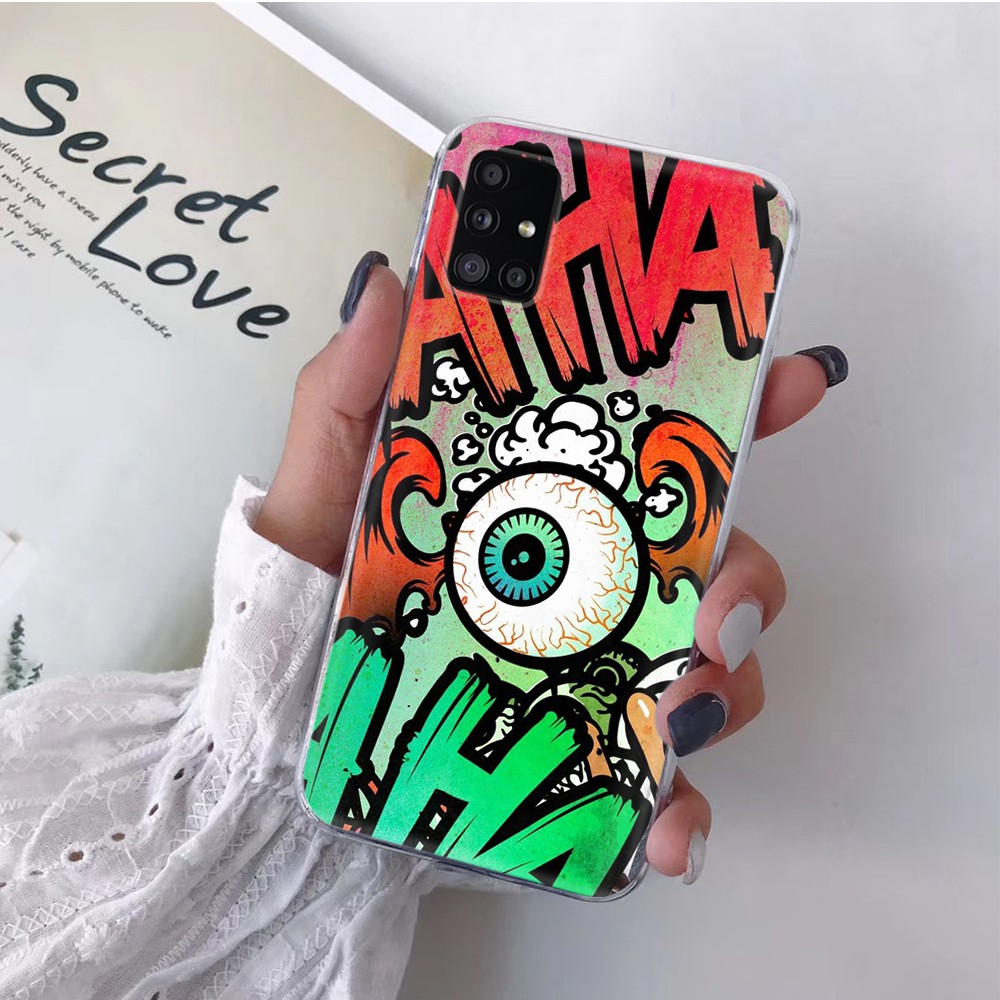Transparent Case for VIVO U3 V3 Max V5 V5S V7 Plus V15 V17 Pro TB122 Street Graffiti Art Phone Cover | BigBuy360 - bigbuy360.vn