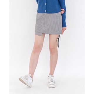 Chân Váy Nữ Kẻ Caro SSSTUTTER Wrap Skirt