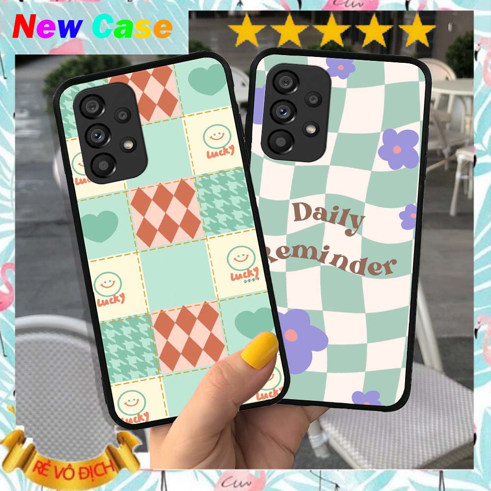 Ốp lưng Samsung A13 / A23 / A33 / A53 / A73 5G in hình caro good love cao cấp