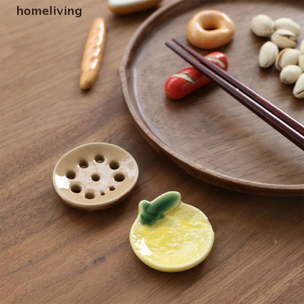 Giá Gác Đũa Bằng Sứ Hình Rau Củ Quả Dễ Thương