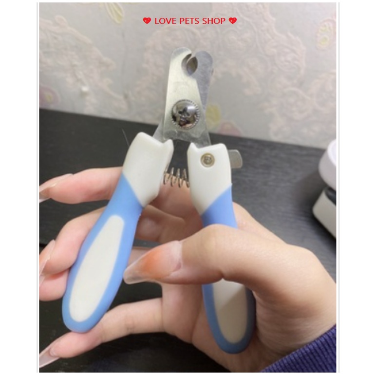 KÌM CẮT MÓNG CHO CHÓ MÈO KÈM DŨA SIZE LỚN - LOVE PETS SHOP