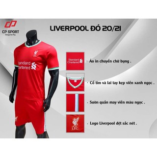 Áo Bóng Đá CLB Liverpool 2020-2021