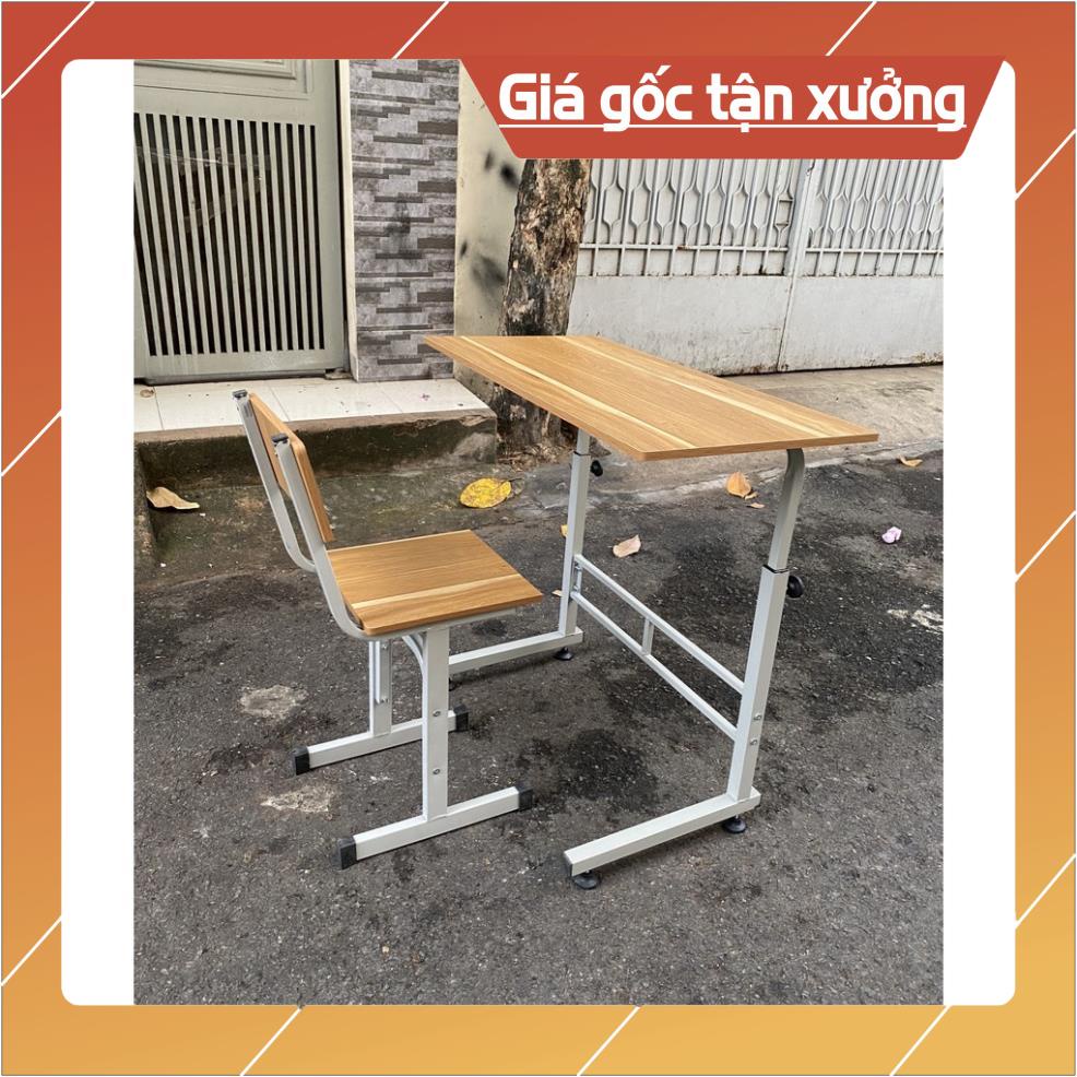 Bộ Bàn Ghế cho bé học tập có nút tăng giảm chiều cao