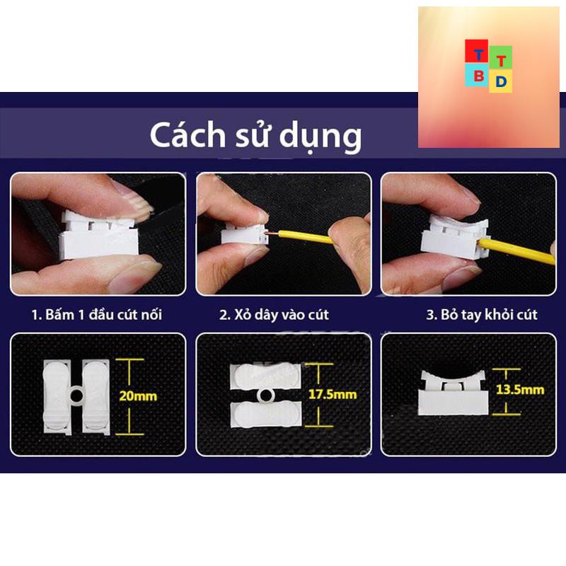 100 CHIẾC CÚT NỐI DÂY ĐIỆN CH-2
