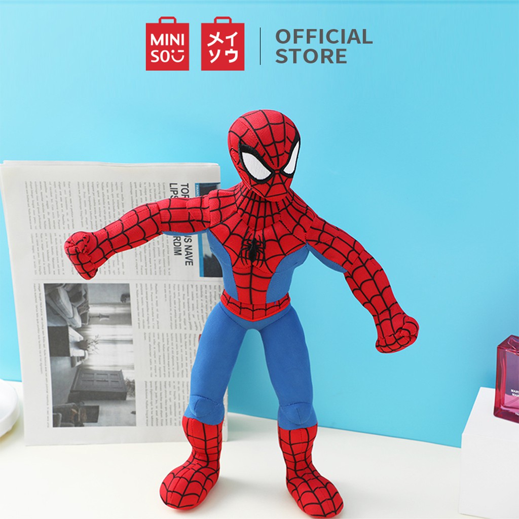 [Mã LIFEHL154 giảm 15% đơn 250K] Đồ chơi nhồi bông Miniso siêu anh hùng Marvel - Hàng chính hãng