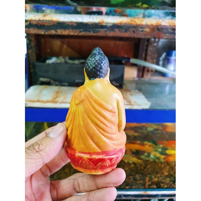 TƯỢNG PHẬT TRANG TRÍ HỒ CÁ NON BỘ CAO 9CM