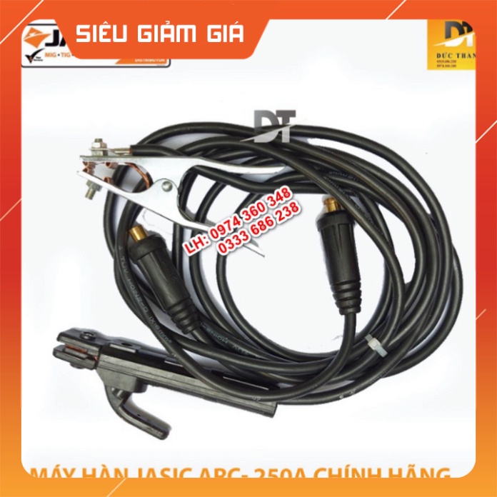 Cam kết Chính hãng MÁY HÀN ĐIỆN TỬ JASIC ARC 250A 1 núm điều chỉnh