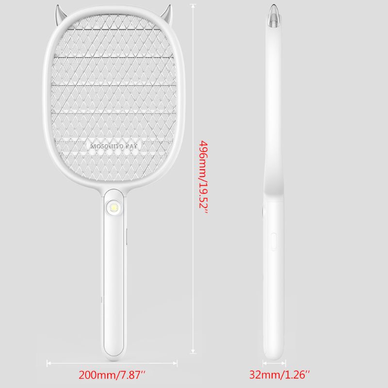 Vợt Điện Diệt Muỗi Sạc USB Có Đèn LED Chất Lượng Cao