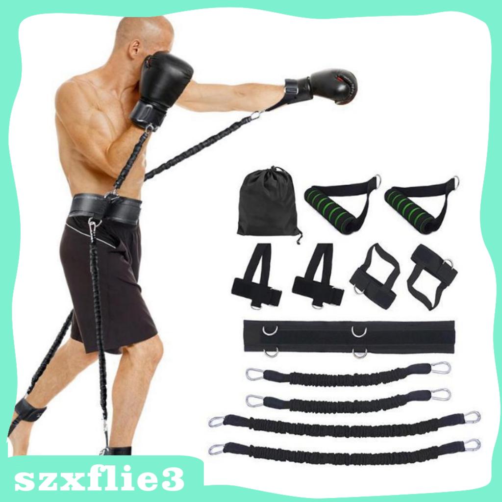 [Szxflie3] Speed Strength Agility Training Strap Boxing Training Resistance Band 20lbs