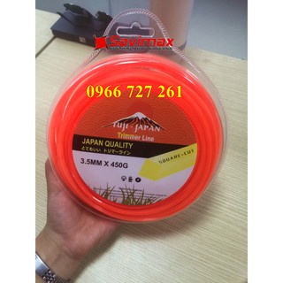 Cước Cắt Cỏ Vuông 3mm dài 50m, cước cắt cỏ giá rẻ