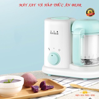 Máy hấp và xay thức ăn đa năng + Quà