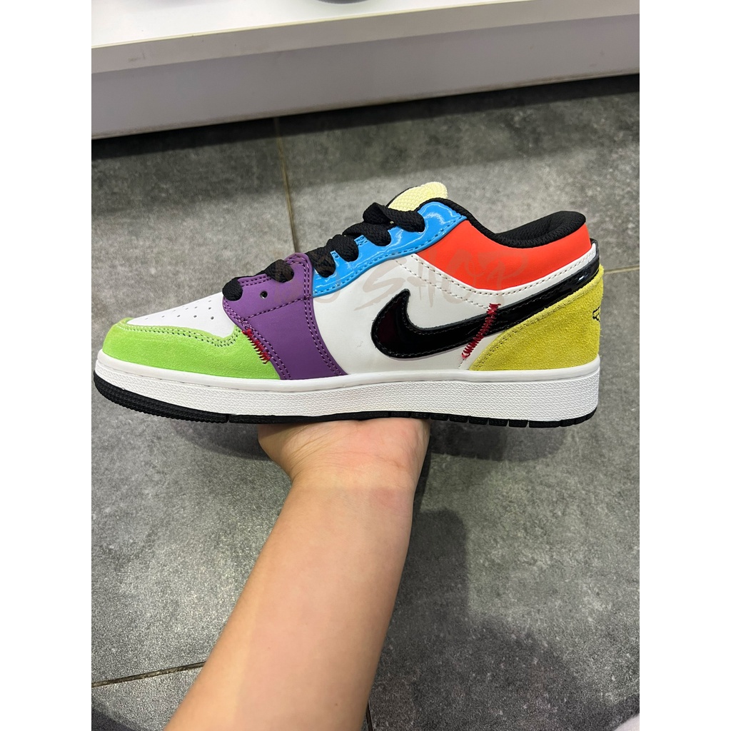 Giày thể thao AIR JORDAN 1 LOW MULTICOLOR