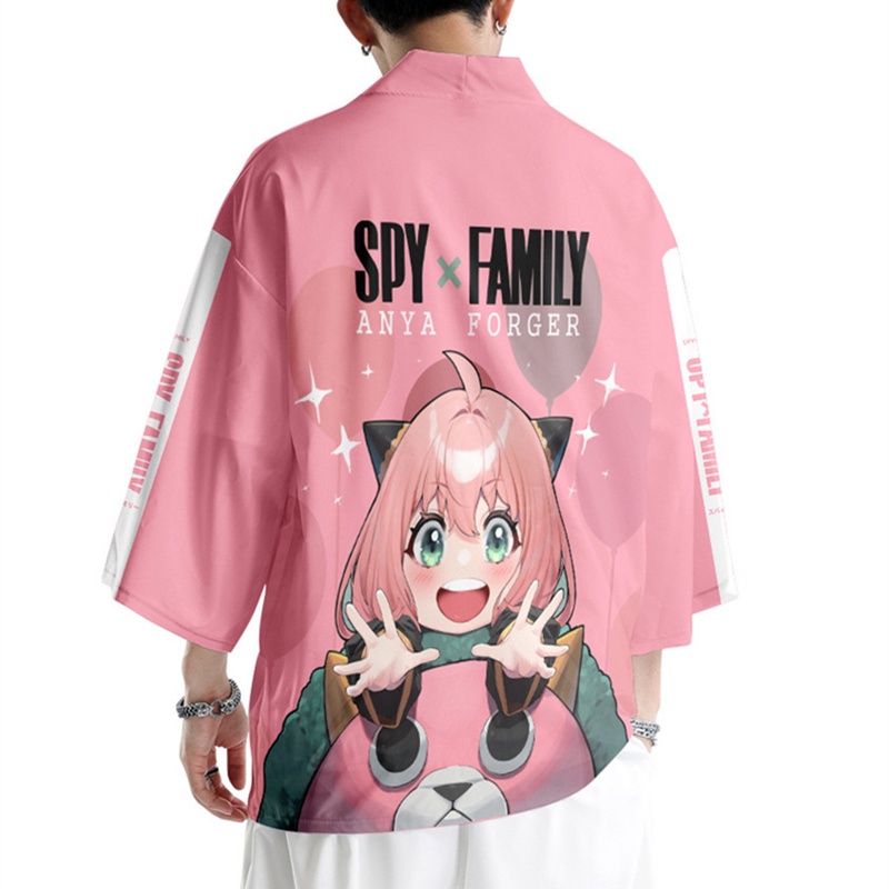 Áo Khoác Kimono Hóa Trang Nhân Vật Anya Forger