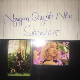 Card Hyoyeon Oh!GG official