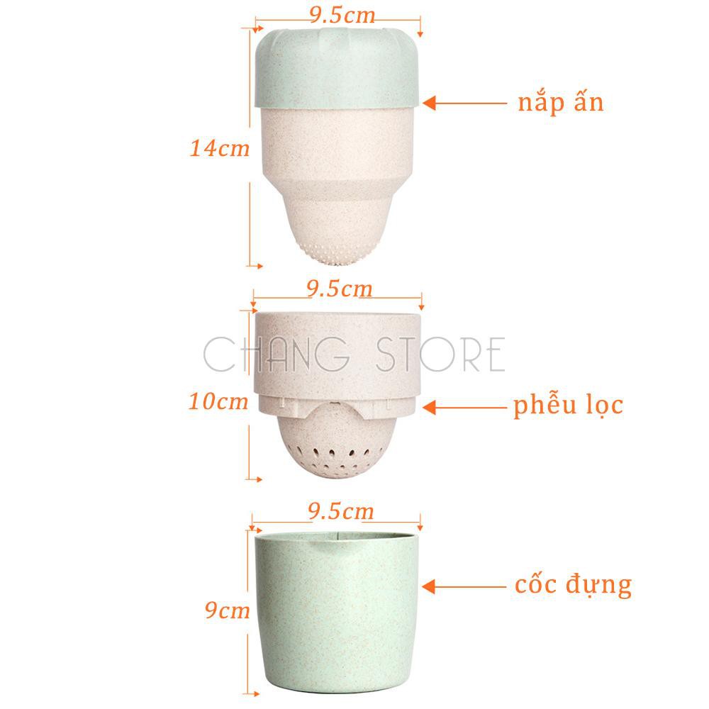 Dụng Cụ Vắt Ép Hoa Quả Bằng Lúa Mạch Kháng Khuẩn