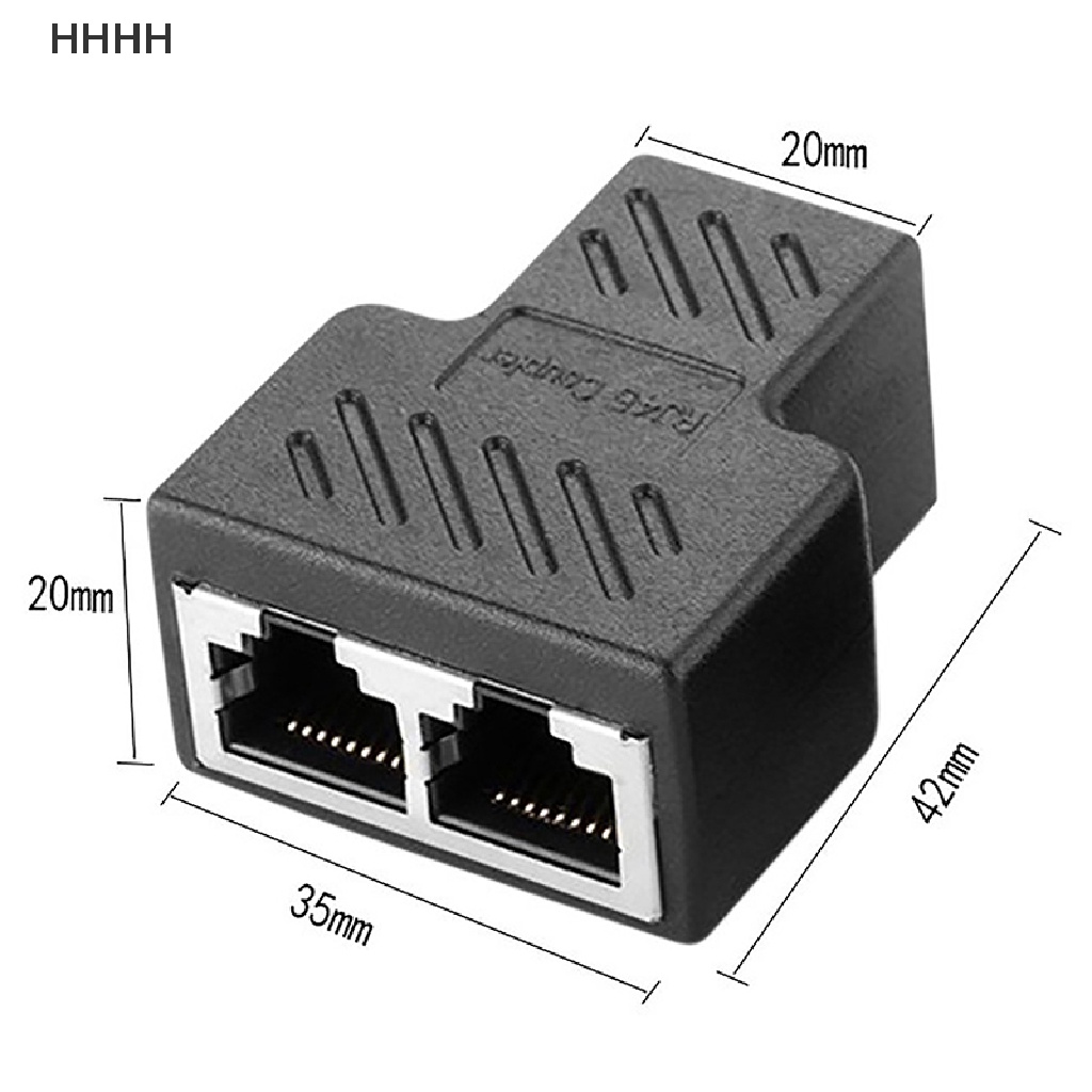 Đầu chia cổng mạng LAN RJ45 1 sang 2 chiều chuyên dụng