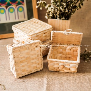Hộp đựng quà mây tre đan cao cấp