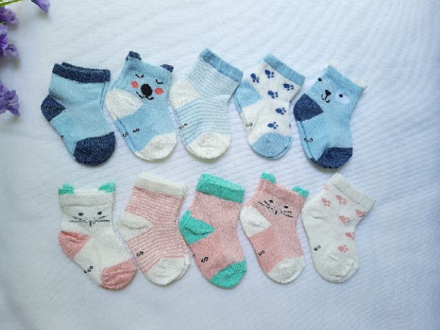 Tất cổ cao bé trai bé gái / Vớ cho bé sơ sinh - 3 tuổi