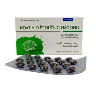  SET 4 HỘP HOẠT HUYẾT DƯỠNG NÃO DHG NHỎ - SET 2 HỘP HOẠT HUYẾT DƯỠNG NÃO LỚN  HSD : 2026  