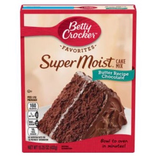 BỘT LÀM BÁNH BETTY CROCKER SUPER MOIST CAKE MIX 432G