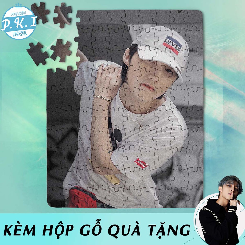 Tranh Ghép Gỗ Idol Sơn Tùng MTP - Ngôi Sao Hàng Đầu Vpop - Sky Ơiii