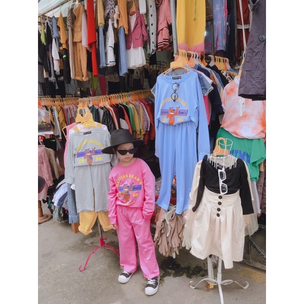 Set bé gái cá tính