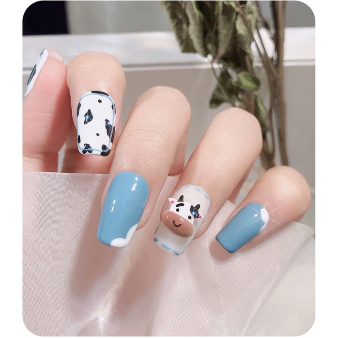 Set 10 Chamr hình Bò sữa siêu Cute mã số 8