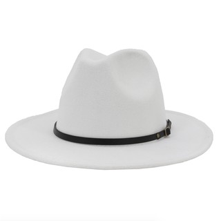 Mũ Fedora FN3 Khóa Da Bò Viền Nhỏ - Mũ Vintage, Thích Hợp Đi Biển