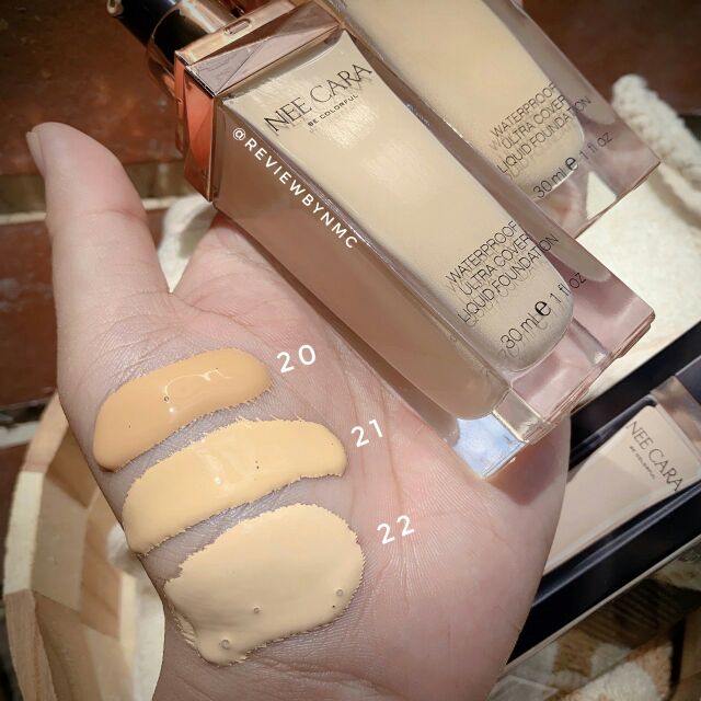 KEM NỀN SIÊU CHE PHỦ NEE CARA WATERPROOF ULTRA COVER LIQUID FOUNDATION N589 30ML | BigBuy360 - bigbuy360.vn